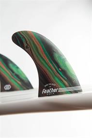 Feather Fins Fins Performance Twin Click Tab Surfboard Fins