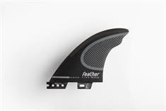 Feather Fins Hydrodynamic Quad Rear Click Tab Surfboard Fins