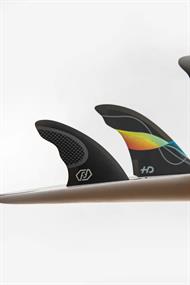 Feather Fins Hydrodynamic Twin 2+1 Click Tab Surfboard Fins