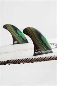 Feather Fins Performance Twin Single Tab Surfboard Fins