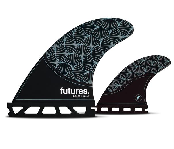 Future fins Rasta Quad Honeycomb Bamboo