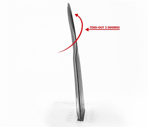 Futures Fins 3/2 Reverse 2+1 Alpha Serie Carbon