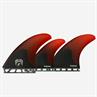 Futures Fins 5 Fins - LOST / MAYHEM 3.0 - RTM Hex Red Signature