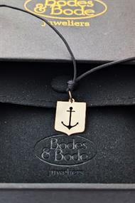 Hart 14-Karat Gold Pendant Anchor - Unisex Necklace