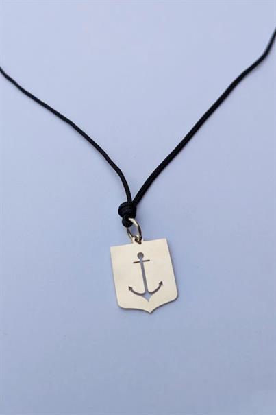 Hart 14-Karat Gold Pendant Anchor - Unisex Necklace