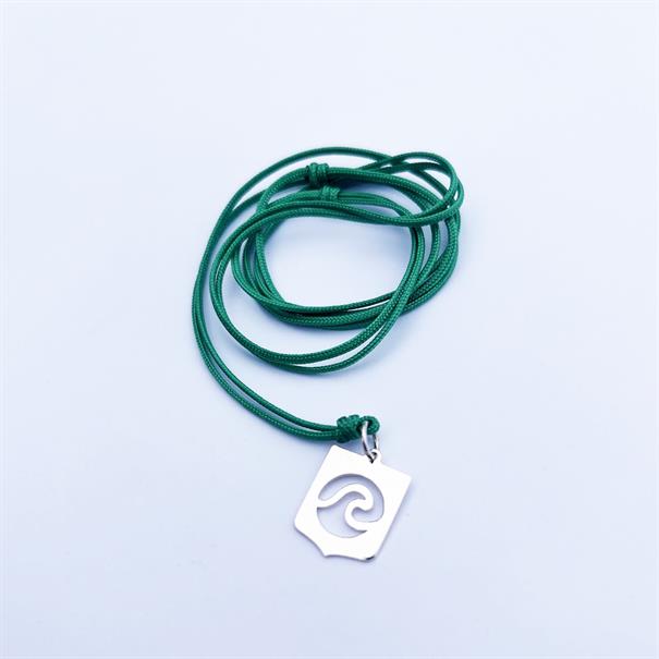 Hart 925 Silberanhänger Welle - Unisex Schmuck