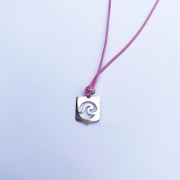 Hart 925 Silberanhänger Welle - Unisex Schmuck