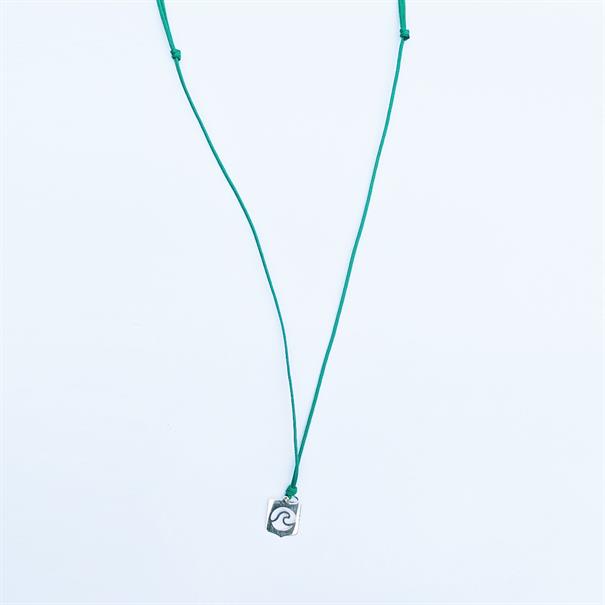 Hart 925 Silberanhänger Welle - Unisex Schmuck