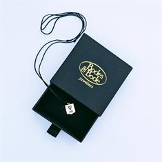 Hart 925 Zilveren Hanger met Logo - ketting