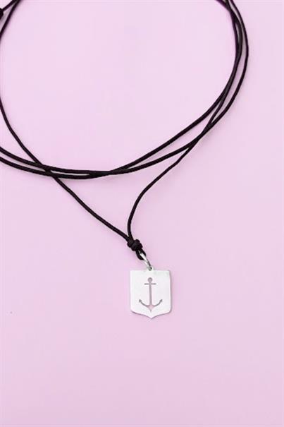 Hart Hart 925 Silver Pendant with Anchor - Unisex Necklace