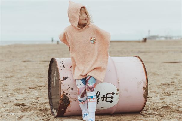 Hart Peace-up Beach - Kids Surf Poncho