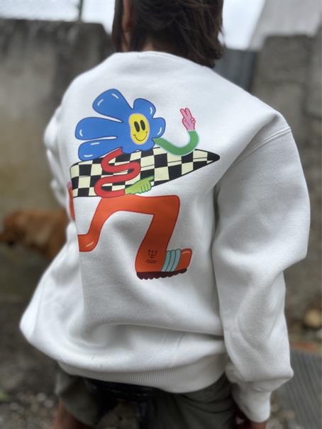 Hart Running Man Sweater for Kids