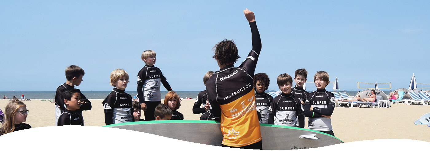 Scholen activiteiten strand scheveningen