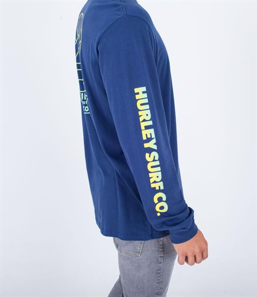 Hurley EVD CLEAN LINES LS - Heren T-shirt long