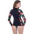 Hurley Fiji fantasy - Dames L/S Rashguard met rits