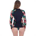 Hurley Fiji fantasy - Dames L/S Rashguard met rits