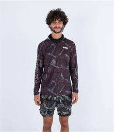 Hurley H2O-Dri Atticus Moab Upf Heren Top Hood Lycra