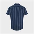 Kronstadt Johan Poplin Stripe 01 S/S heren shirt