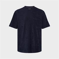 Kronstadt Ledger Organic Terrycloth Pocket Heren T-Shirt