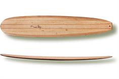 Kun Tiqi Kun Tiqi Wooden noserider 9" Single fin longboard