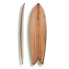 Kun Tiqi Kun Tiqi Wooden Twin fish futures wooden shortboard