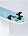 Mick Fanning Boards BEASTIE SUPERSOFT - WHITE/TEAL