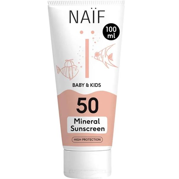 Naif Baby & Kids SPF50 Suncream - 100ml