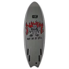 Ocean & Earth Bat outta hell quad - softtop surfboard
