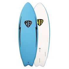 Ocean & Earth MR epoxy soft 'Super Twin'- softtop surfboard