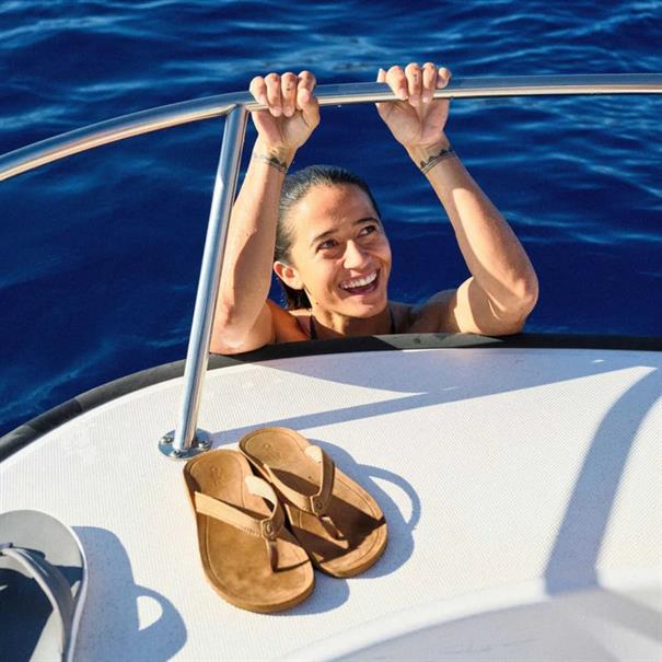 Olukai Southshore - Dames Waterdichte Leren Sandalen