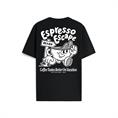 On Vacation Espresso Escape - Unisex Short Sleeves T-Shirt