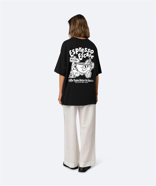 On Vacation Espresso Escape - Unisex Short Sleeves T-Shirt