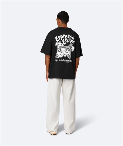 On Vacation Espresso Escape - Unisex Short Sleeves T-Shirt
