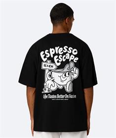 On Vacation Espresso Escape - Unisex T-shirt met korte mouwen