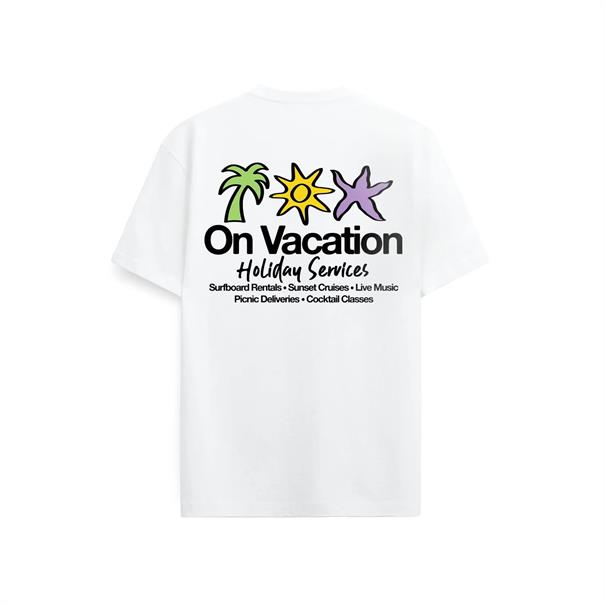 On Vacation Holiday Service - Unisex T-shirt met korte mouwen