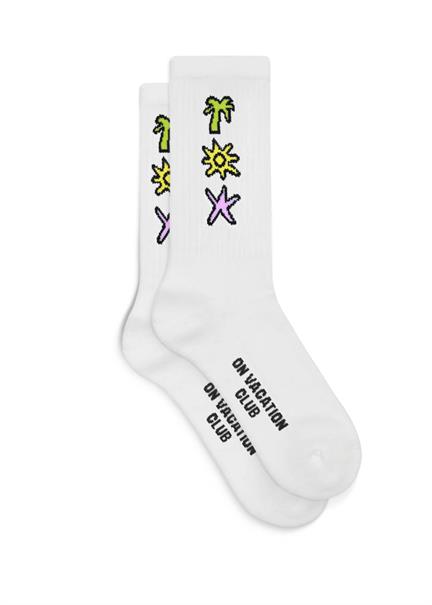 On Vacation Icons Tennis Socks - Unisex sokken
