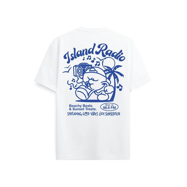 On Vacation Island Radio - Unisex T-shirt met korte mouwen