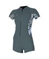 ONeill Bahia 2/1mm - Dames Front Zip Short Sleeve Spring