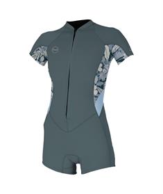 ONeill Bahia 2/1mm - Dames Front Zip Short Sleeve Spring