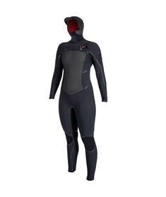 ONeill Dames Psycho Tech 6/4 Chest Zip Hooded Wetsuit