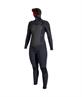 Oneill Dames Psycho Tech 6/4 Chest Zip Hooded Wetsuit