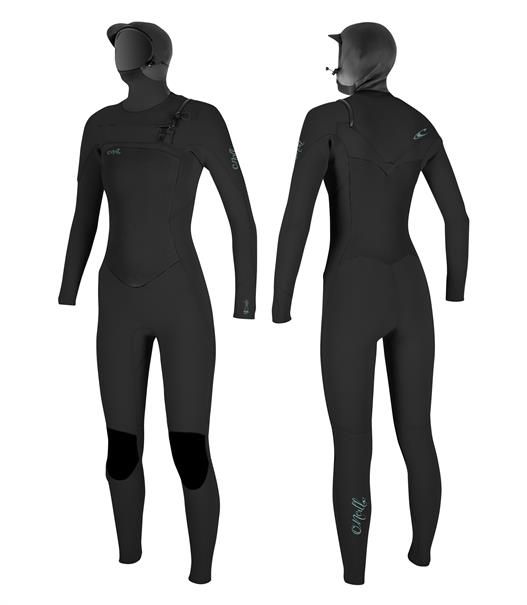 ONeill Epic 6/5/4 Chest Zip Full hooded wetsuit voor Dames