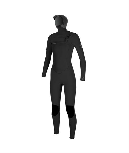 ONeill Epic 6/5/4mm Chest Zip Hooded Womens Winter Wetsuit