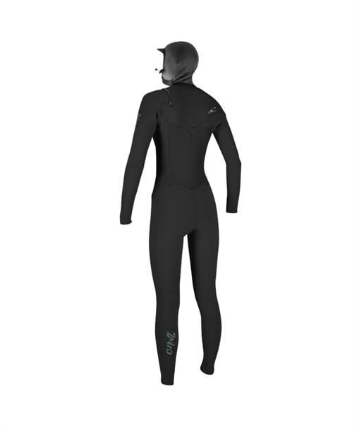 ONeill Epic 6/5/4mm Chest Zip Hooded Womens Winter Wetsuit