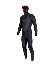 Oneill Heren Psycho Tech 6/4 Chest Zip Hooded Wetsuit