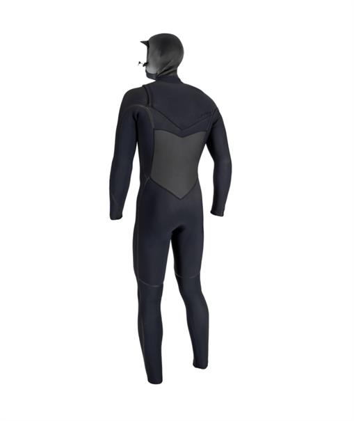 ONeill Heren Psycho Tech 6/4 Chest Zip Hooded Wetsuit