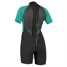 Oneill Reactor II 2mm Back Zip Spring Shorty wetsuit for Women
