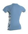 ONeill Side Print - Womens UPF 50+ Short Sleeve Rash Guar