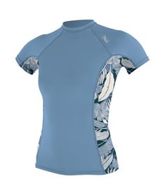 ONeill Side Print - Womens UPF 50+ Short Sleeve Rash Guar