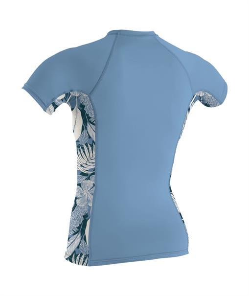ONeill Side Print - Womens UPF 50+ Short Sleeve Rash Guar